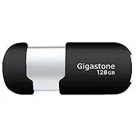 Gigastone 128gb Usb 3.0 Flash Drive, Capless Design, Model Gs-u3128gslbl-r, Black