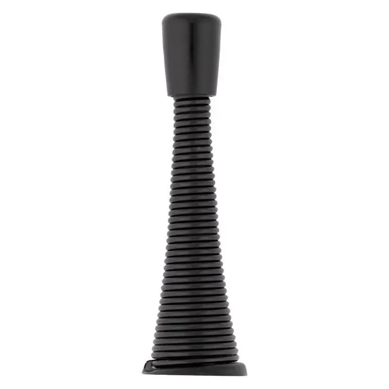 National Hardware V232 Series N830-581 Matte Steel Spring Door Stop – 4" Length