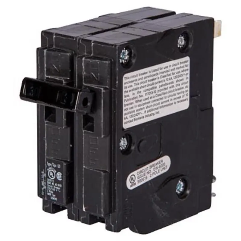 Siemens 35A 2‑Pole Plug‑In Circuit Breaker – UL Listed For 120/240V