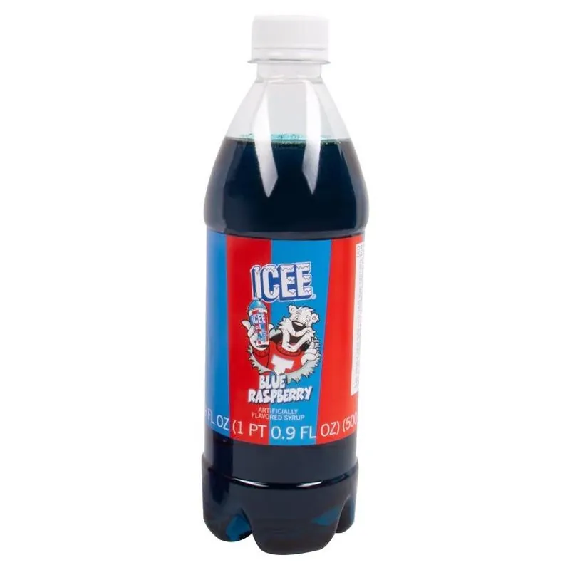 Blue Raspberry IceE Syrup – 16.9 oz Bottle