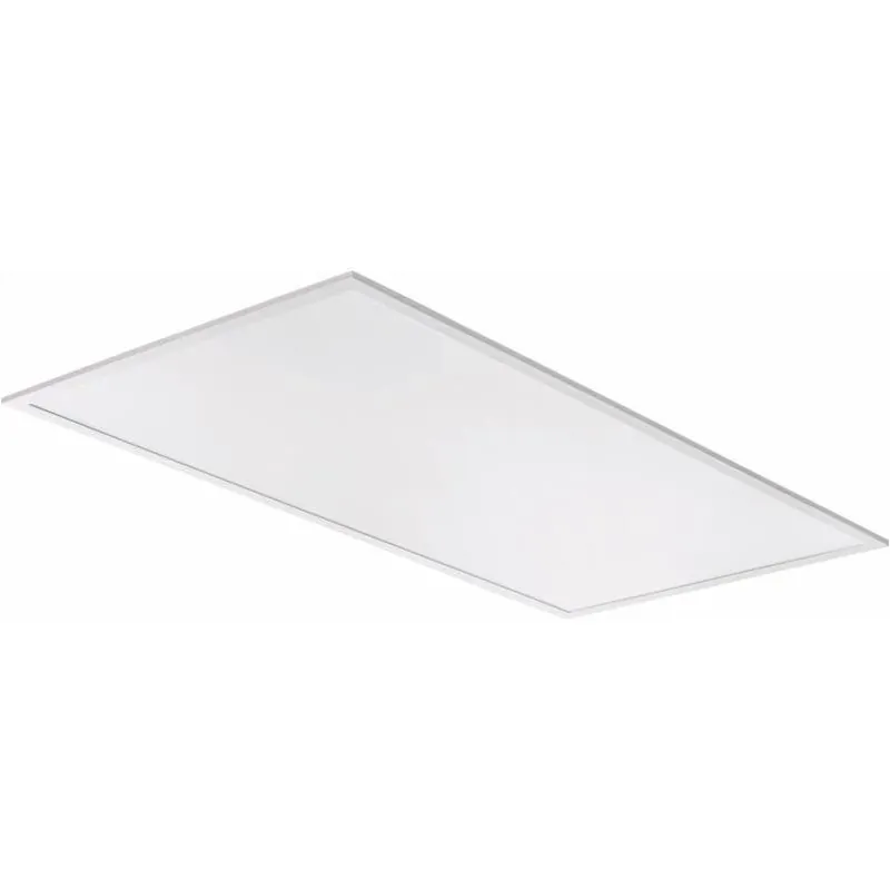 Lithonia 50W LED Flat Panel Light – 24×48 In., T‑Bar Mount, Dimmable, 6500 lm