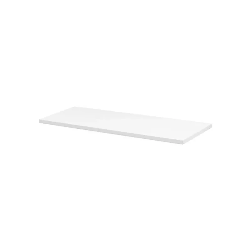 Dolle Lite White Melamine Shelf Board – 31.5" Wide X 9.8" Deep, 0.75" Thick, 33 lb Load Capacity
