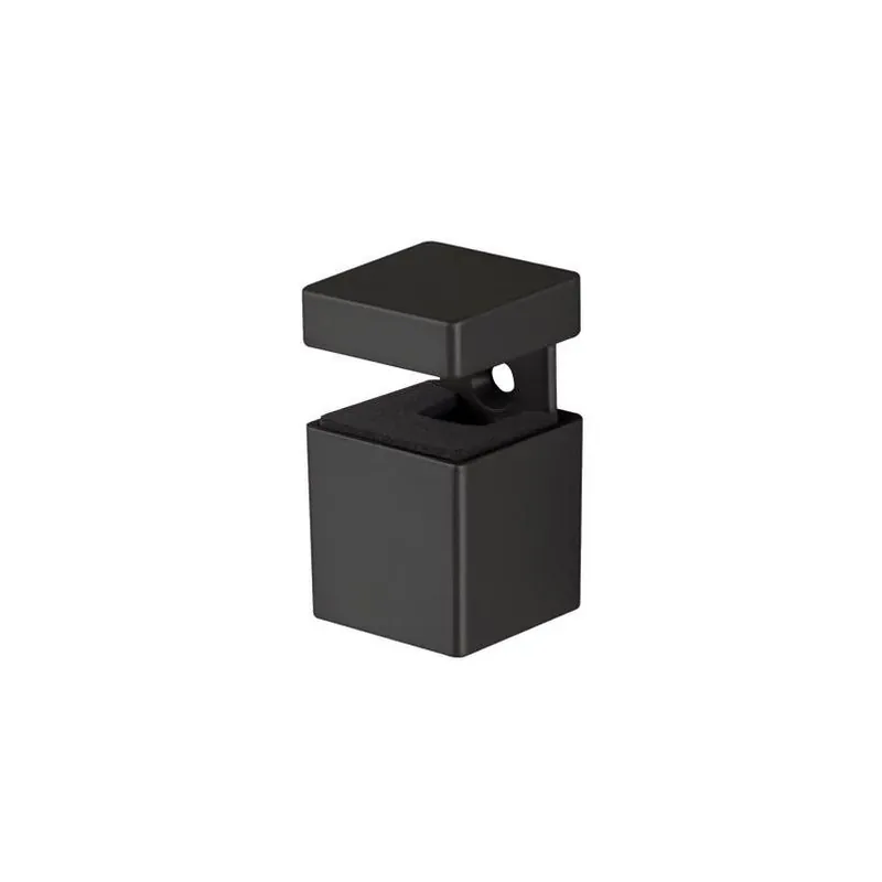 Dolle Bloc Black Metal Shelf Clip – 2.5" X 1.3" Compact