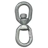 1/2-inch Chain Swivel 083373/89585 - Drop Forged Steel, Zinc Plated