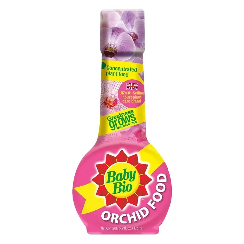 Baby Bio Concentrate Houseplant Orchid Food 5.9 Fl Oz Model 800510a