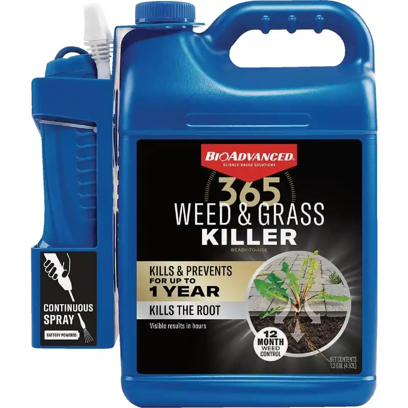 365 1.3 Gallon Ready To Use Battery Powered Wand Weed & Grass Killer
