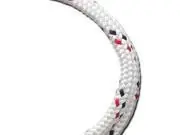 Koch Industries 5811645 Double Braided Polyester Rope 1/2" X 100‘ White With Red And Black
