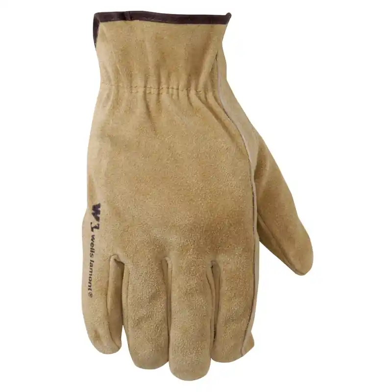 Xl Suede Cowhide Driver Tan Work Gloves 1012xl