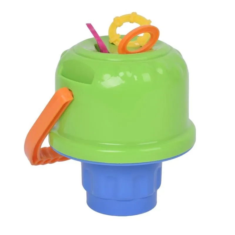 Sunny Days Mess‑Free Bubble Dispenser – Green & Blue – Kids 3+