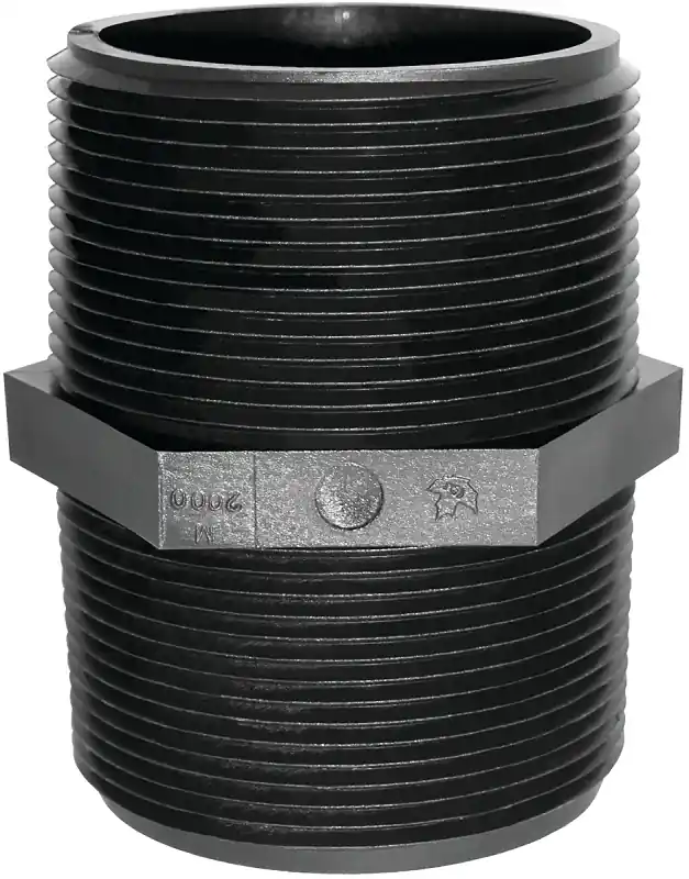 Green Leaf 3/4 In. MPT X 3/4 In. D MPT Polypropylene Nipple 1 Pk