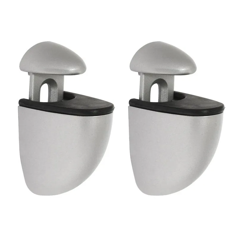 Jam Adjustable Opening Shelf Support 3/16 In. - 3/4 In. Silver