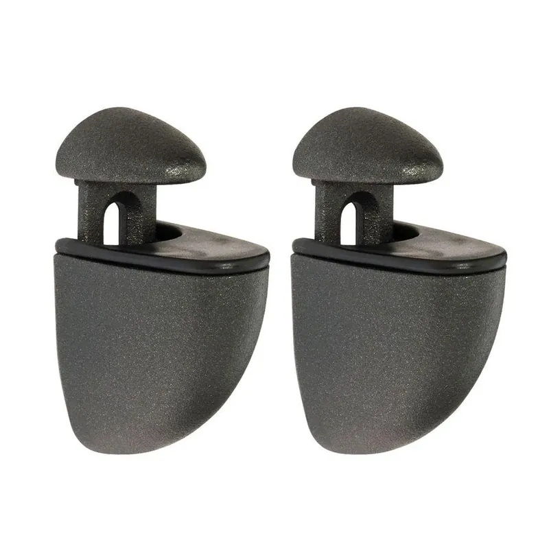 Jam Adjustable Opening Shelf Support 3/16 In. - 3/4 In. Anthracite Model 17754