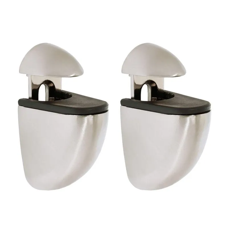 Jam Adjustable Opening Shelf Support 3/16 In. - 3/4 In. Stainless Steel