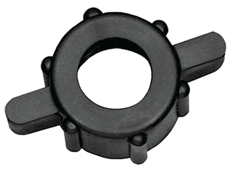 8027 W Swivel Nut, 11/16‘ Female, Polymer, White, 4 Pack