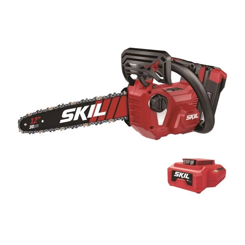 SKIL 40V PWR CORE 12‑Inch Cordless Chainsaw Kit – Battery & Charger