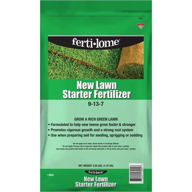 Ferti-lome Multi-Grass Lawn Starter Fertilizer – Covers 812 sq ft