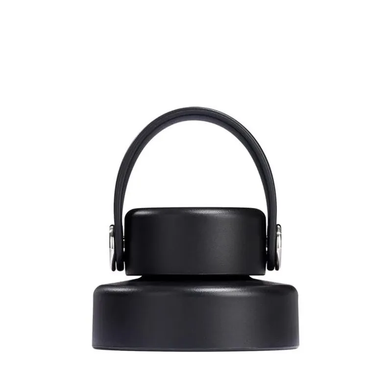 Hydro Flask Black BPA‑Free Bottle Cap – Dishwasher Safe Plastic Lid