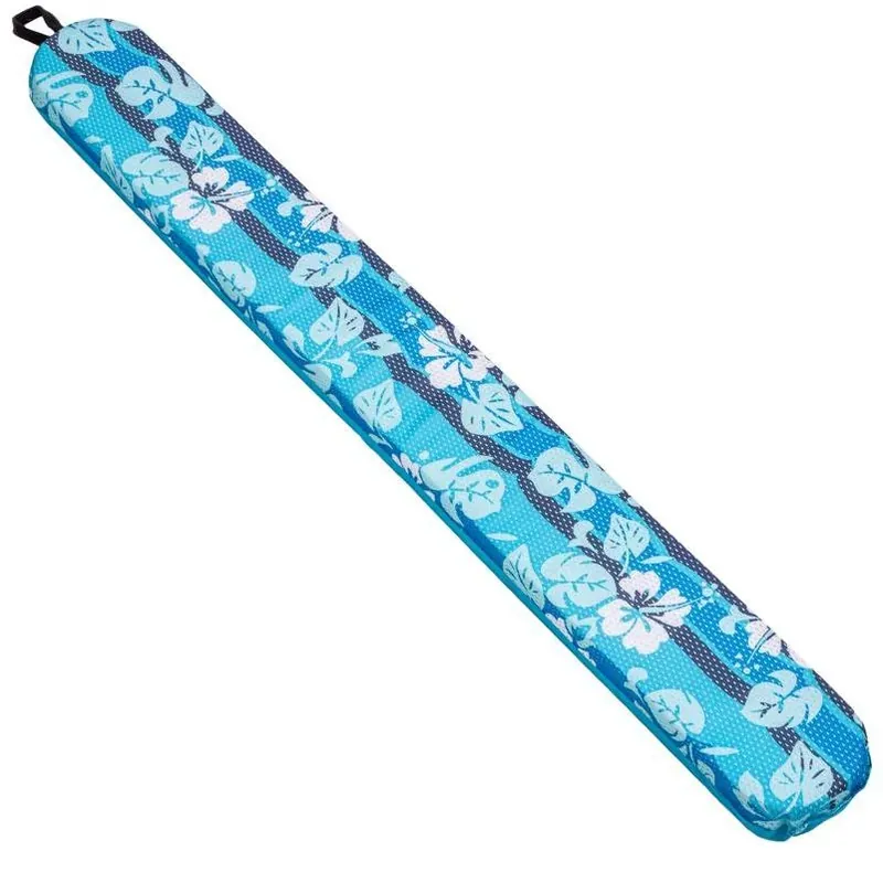 Aqua Swim Inflatable Hawaiian Wave Pool Noodle – Blue & White Mesh