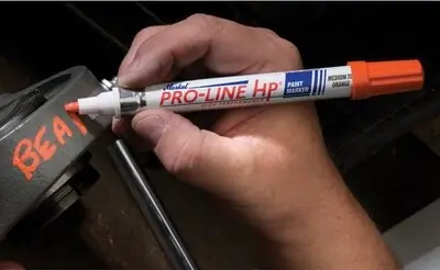 Markal Paint-Riter Yellow Bullet And Chisel Tip Liquid Paint Marker 1 Each