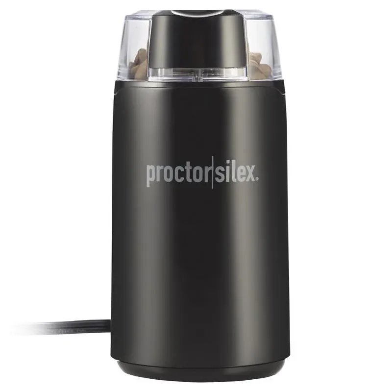 Hamilton Beach 12‑Cup Black Coffee & Spice Grinder – 150W Stainless Steel Blade