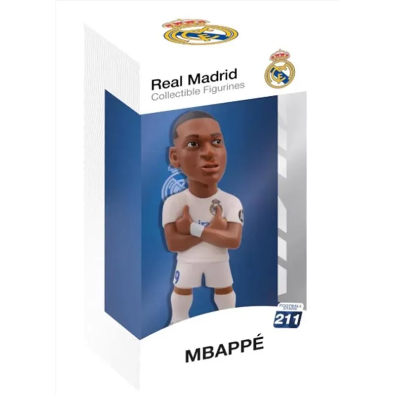 MINIX Multicolored Real Madrid Kylian Mbappé Collectible Figure – Ages 6+