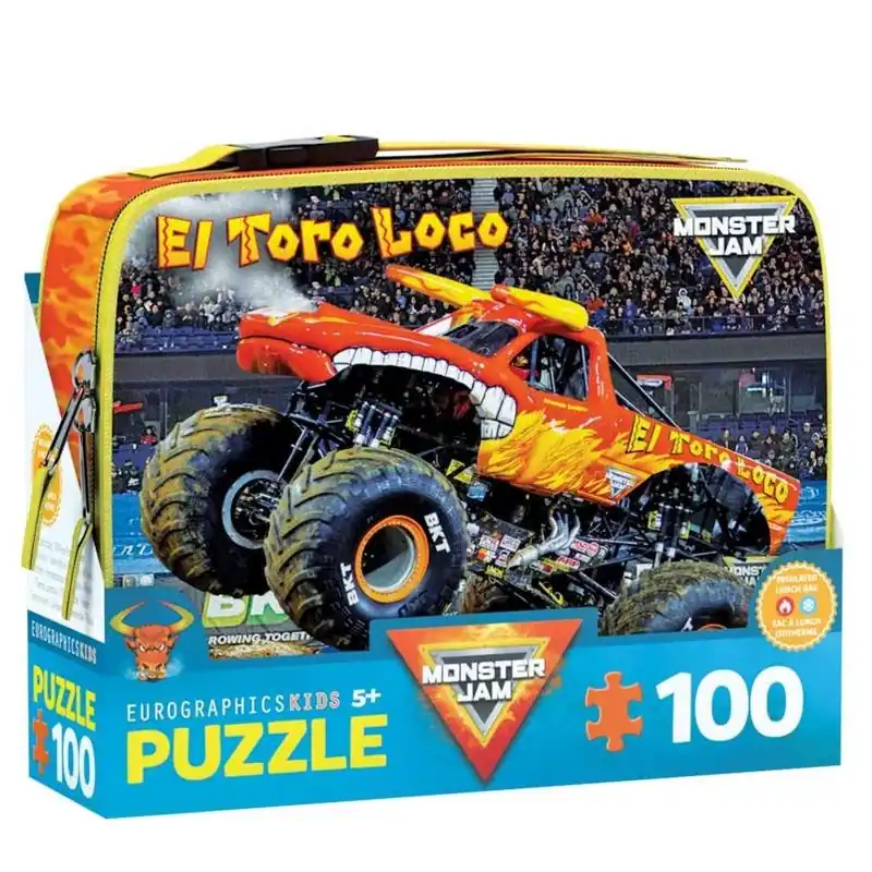 Eurographics El Toro Loco Monster Jam 100‑Piece Multicolor Jigsaw Puzzle
