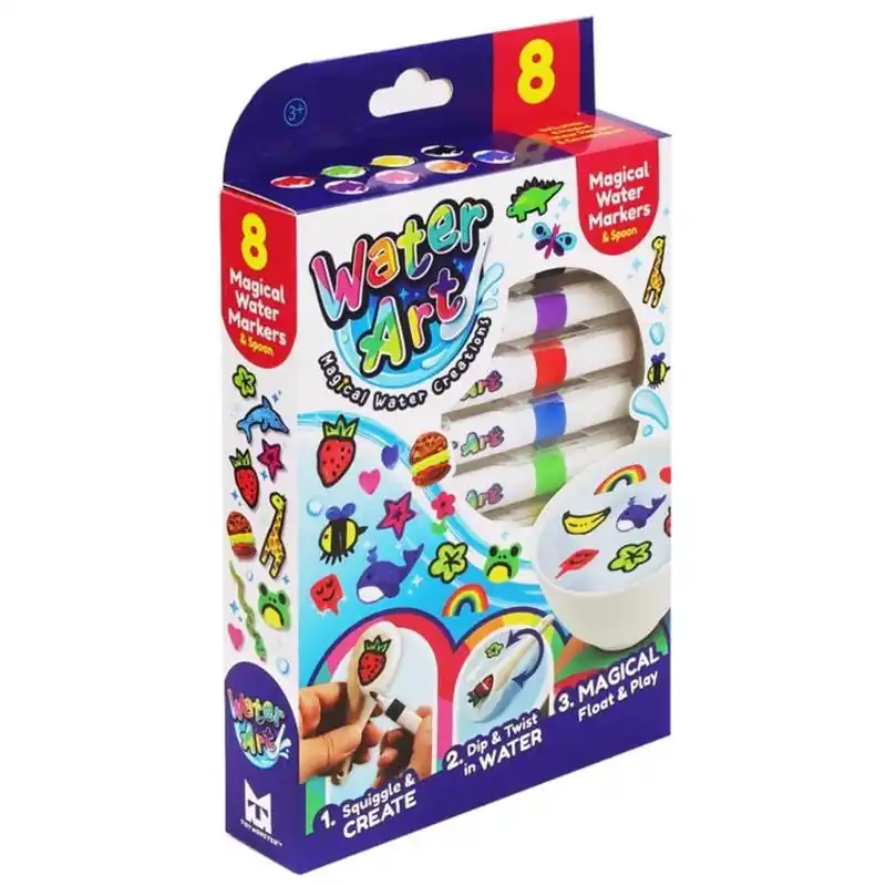 Water Art 9‑Piece Magical Water Color Marker Set – Vibrant Assortment