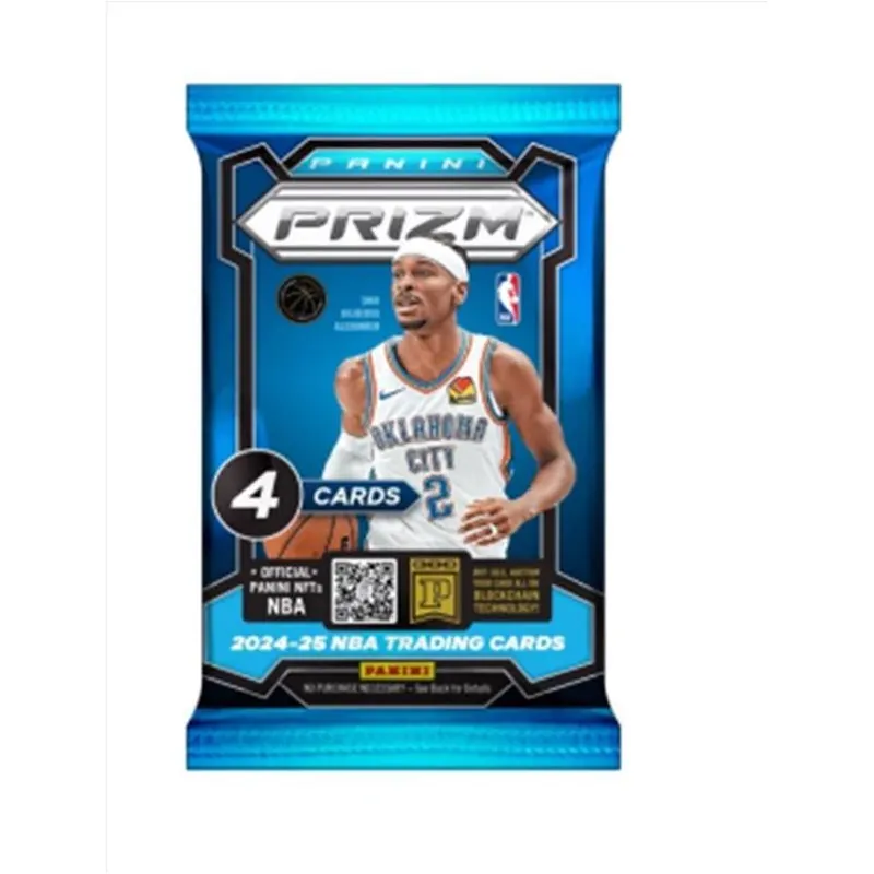 Panini Prizm NBA 2024‑25 Trading Card Pack – 4 Cards