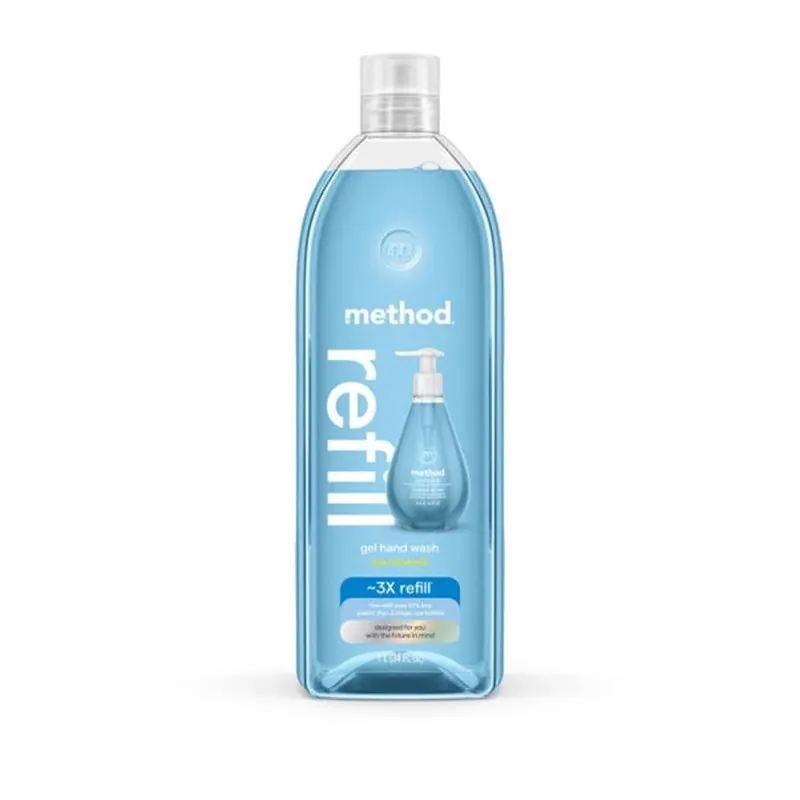 Method Sea Minerals Antibacterial Gel Hand Wash – 34 oz Refillable Bottle