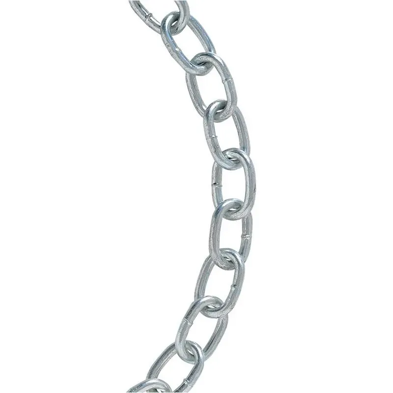 2/0 Galvanized Carbon Steel Passing Link Chain – 20 ft, .192‑in Diameter, 450 lb Capacity
