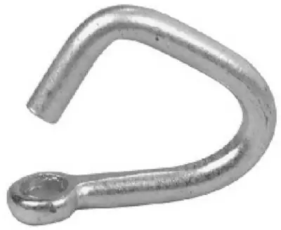 5/16 Inch Cold Shut, High Carbon Steel, Zinc Finish, 1,250 Lb Capacity