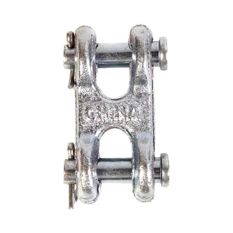 Koch Industries Heavy‑Duty Zinc‑Coated Carbon Steel Double Clevis – 9,200 lb Load Rating