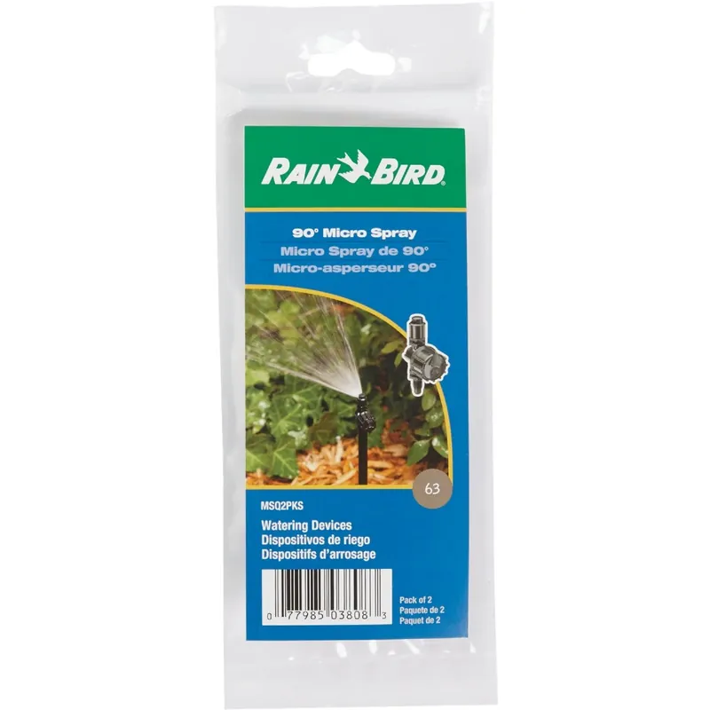 Rain Bird Quarter-Circle Drip Irrigation Micro Spray 31 Gph 2 Pk