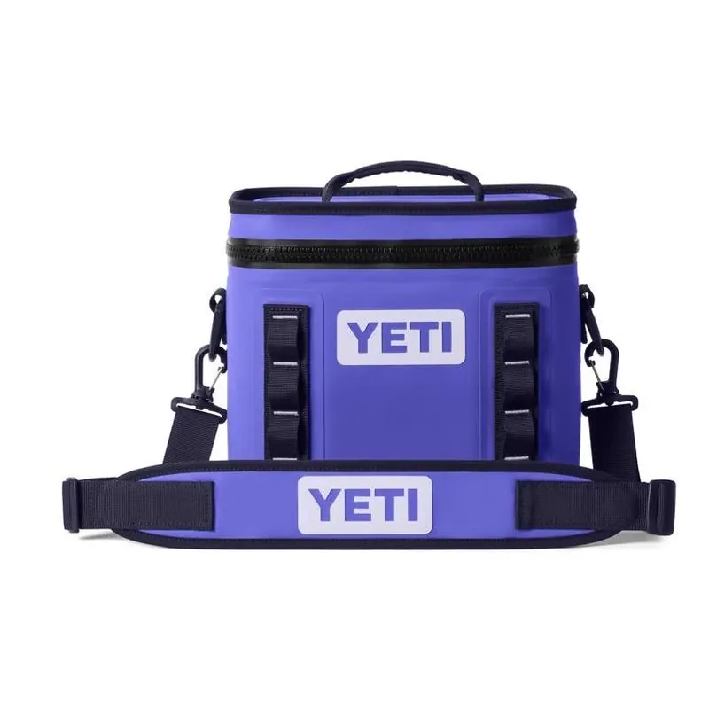 YETI Hopper Flip 8 Soft‑Side Cooler – Ultramarine Violet, 8‑Quart Insulated Bag
