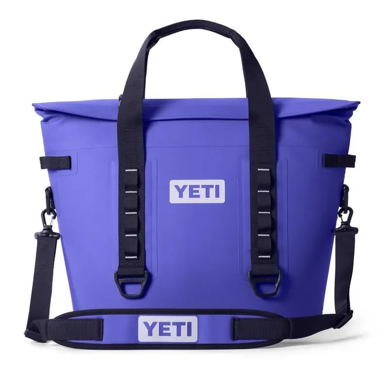 YETI Hopper M30 Soft‑Sided Cooler – Ultramarine Violet, 42‑Can Capacity