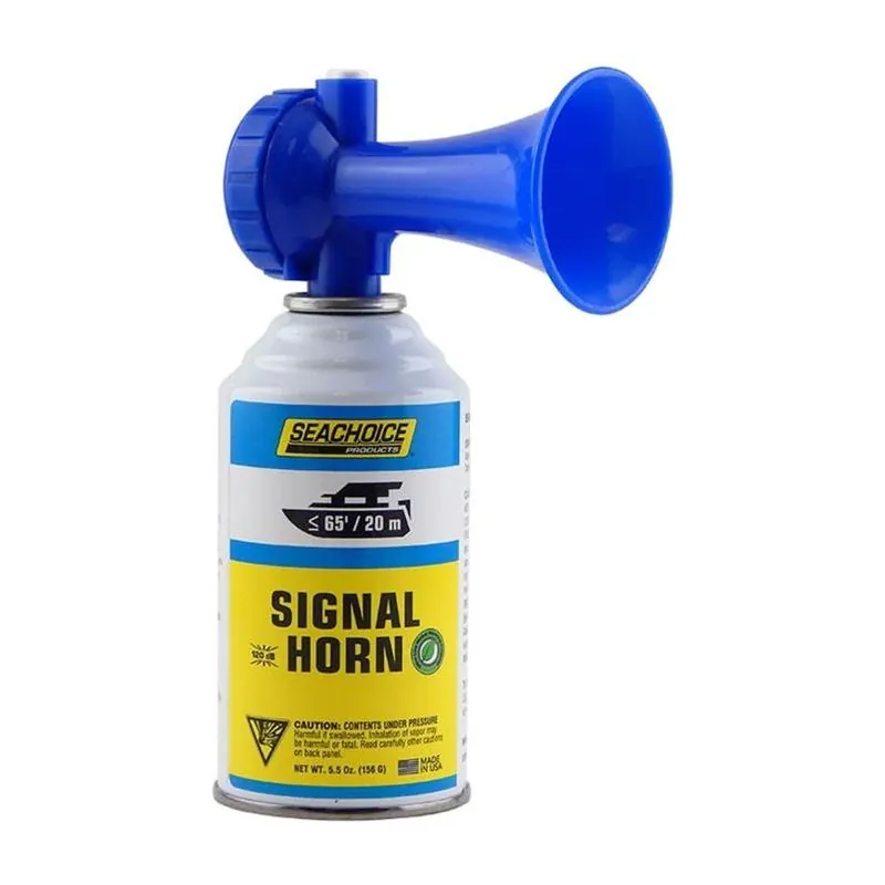 Seachoice Blue Plastic Boat Signal Horn – 1 Pack