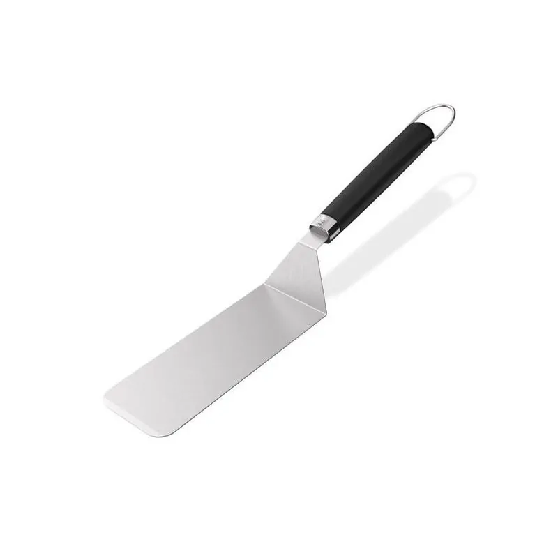 Weber Black & Silver Dual Griddle Spatula Set – Heat‑Resistant Handles