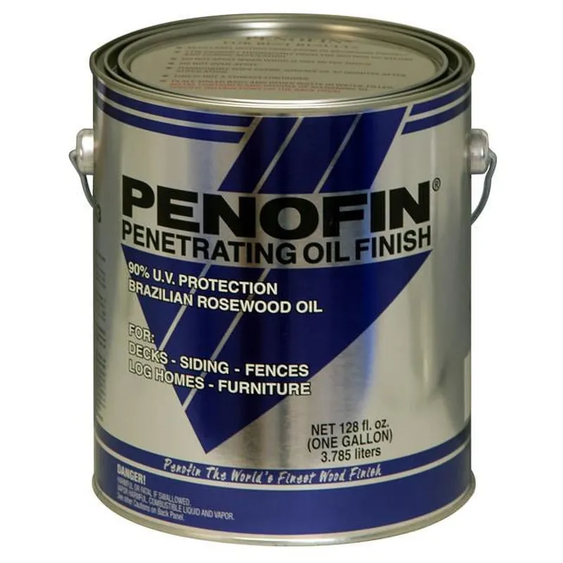 Penofin Semi-Transparent Matte Chestnut Oil-Based Penetrating Wood Stain 1 Gal