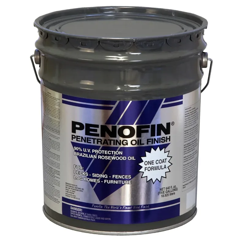Penofin Semi-transparent Chestnut Oil-based Wood Stain 5 Gallon