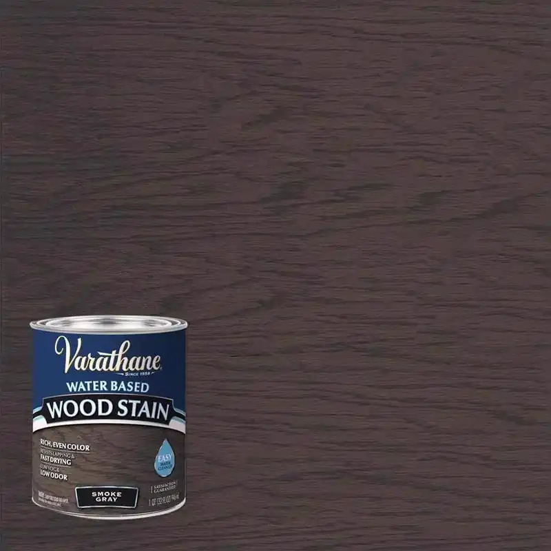 Varathane Smoke Gray Semi‑Transparent Wood Stain – 1 qt