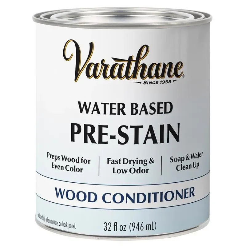 Varathane Water-Based Pre‑Stain Wood Conditioner – 1 qt Interior Primer