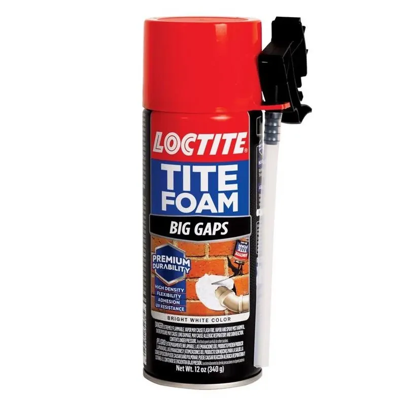 Loctite White Polymer Foam Insulating Sealant – 12 oz Fire‑Resistant, Paintable & Flexible