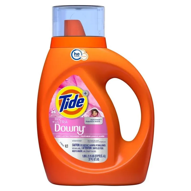 Tide + Downy April Fresh Liquid Laundry Detergent – 37 oz HE