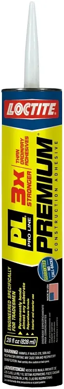 PL Premium Polyurethane Construction Adhesive, 28 Oz.