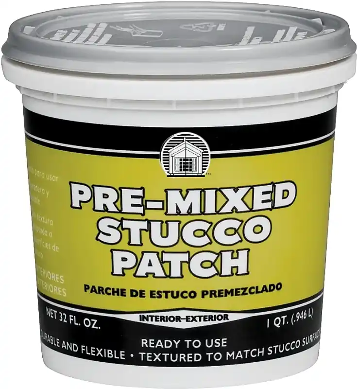 32 Oz. Pre-mixed Stucco Patch - Off-white, Durable Repair Compound