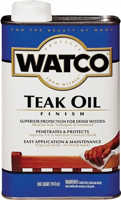 Teak Oil Wood Finish, 1-Qt.