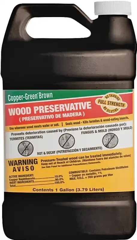 Copper Green Flat Brown Other Oil-Based Wood Preservative 1 Gal