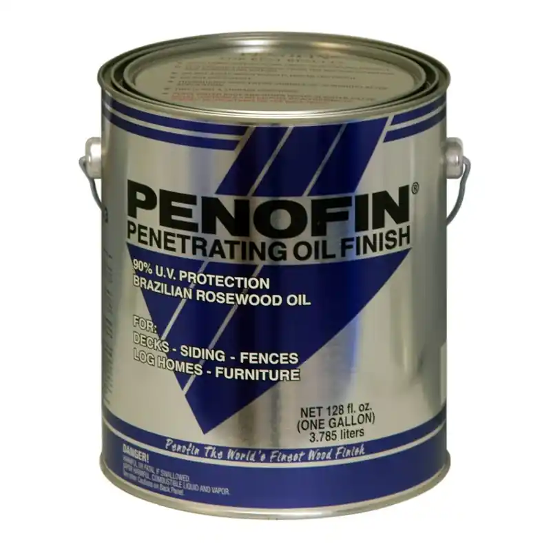 Blue Semi-transparent Sierra Oil-based Wood Stain 1 Gallon