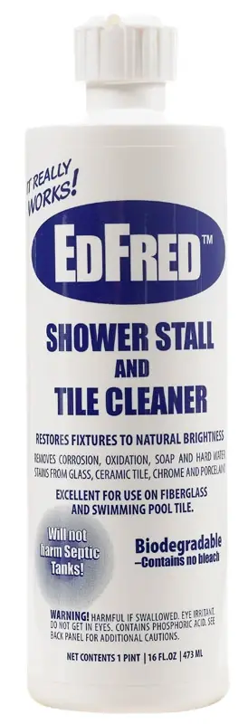 No Scent Shower Stall & Tile Cleaner, 16 Oz. Liquid For Effective Cleaning