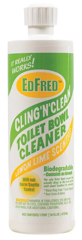 Cling ‘n‘ Clean Toilet Bowl Cleaner, 16 Oz. Lemon Lime Scent